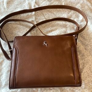 Ashwood crossbody bag brown leather purse  adjustable strap